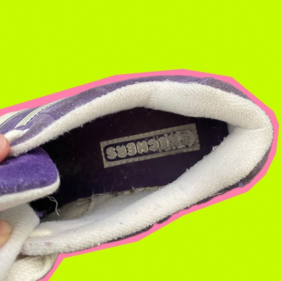 90s Skechers Purple Platform Sneakers - Picture 5 of 12